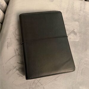 Yard and The Leathersmith Black Leather Journal Cover A5